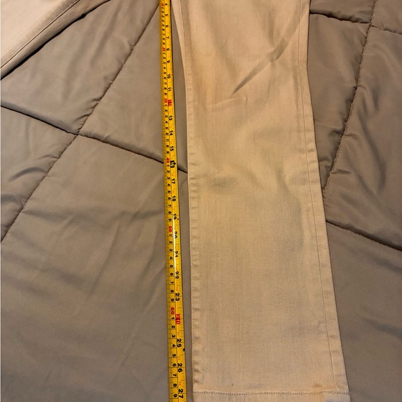 Lauren Ralph Lauren Women’s Modern Straight Tan Khaki Stretch Jeans Size 8P - Picture 5 of 13